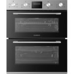 KENWOOD KBUDOX21 Electric Built-under Double Oven - Black & Stainless Steel
