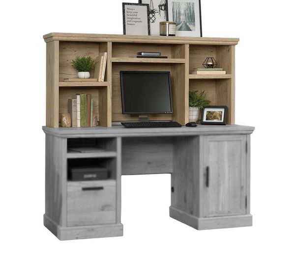 TEKNIK 5427027 Desk Hutch - Prime Oak
