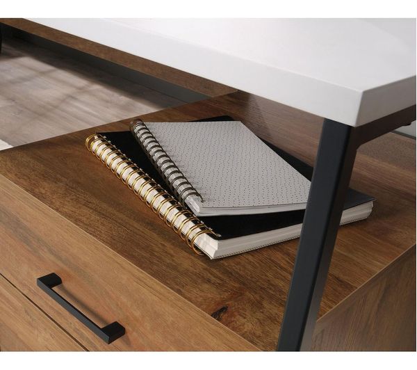 TEKNIK Moderna L-Shaped Desk - Mango