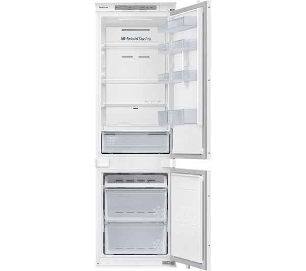 SAMSUNG SpaceMax BRB26705FWW EU Integrated 70 30 Fridge Freezer - Sliding Hinge