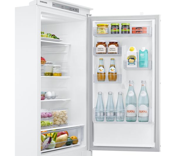 SAMSUNG SpaceMax BRB26705FWW EU Integrated 70 30 Fridge Freezer - Sliding Hinge