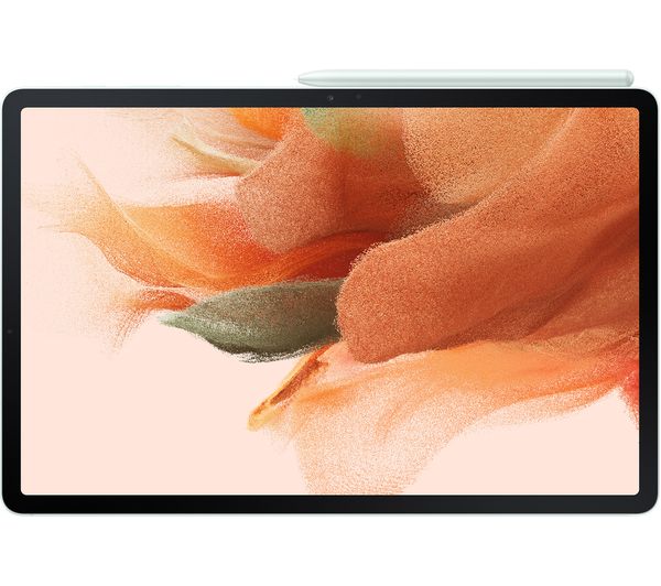 SAMSUNG Galaxy Tab S7 FE 12.4" 5G Tablet - 64 GB Mystic Green