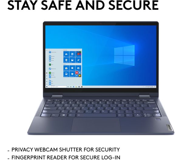 LENOVO Yoga 6 13.3" 2 in 1 Laptop - AMD Ryzen 5 256 GB SSD Blue