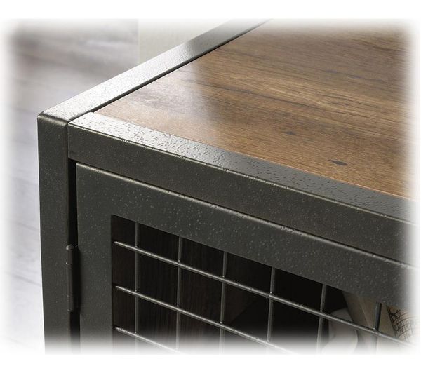 TEKNIK Boulevard Cafe 1780 mm TV Stand - Vintage Oak & Black
