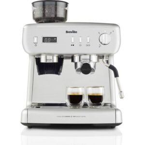 BREVILLE VCF153 Barista Max+ Bean to Cup Coffee Machine - Silver