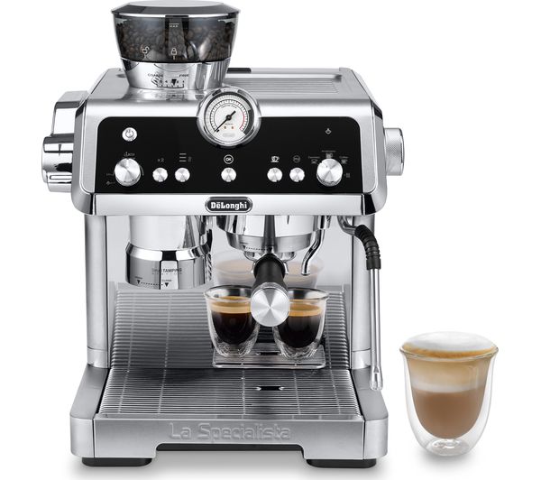 DELONGHI La Specialista Prestigio EC9355.M Bean to Cup Coffee Machine – Silver