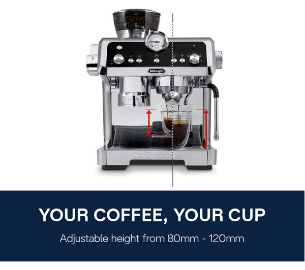 DELONGHI La Specialista Prestigio EC9355.M Bean to Cup Coffee Machine – Silver