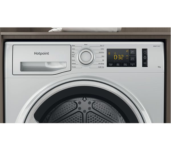 HOTPOINT NT M11 9X2SXB UK 9 kg Heat Pump Tumble Dryer - Silver