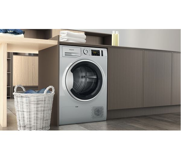 HOTPOINT NT M11 9X2SXB UK 9 kg Heat Pump Tumble Dryer - Silver