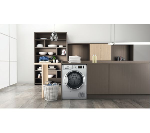 HOTPOINT NT M11 9X2SXB UK 9 kg Heat Pump Tumble Dryer - Silver