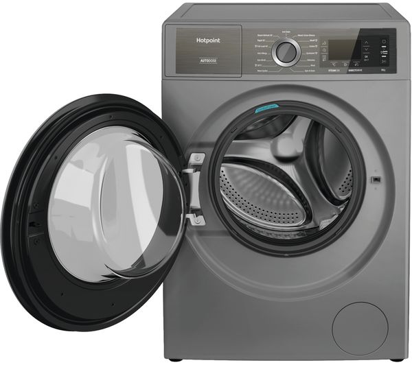HOTPOINT Gentlepower H8 W946SB 9 kg 1400 Spin Washing Machine - Silver