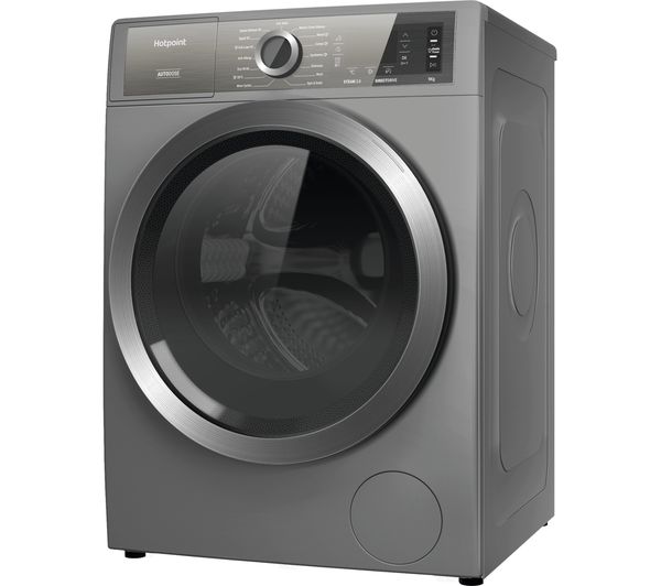HOTPOINT Gentlepower H8 W946SB 9 kg 1400 Spin Washing Machine - Silver