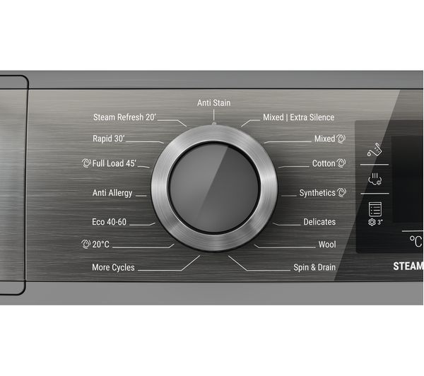 HOTPOINT Gentlepower H8 W946SB 9 kg 1400 Spin Washing Machine - Silver