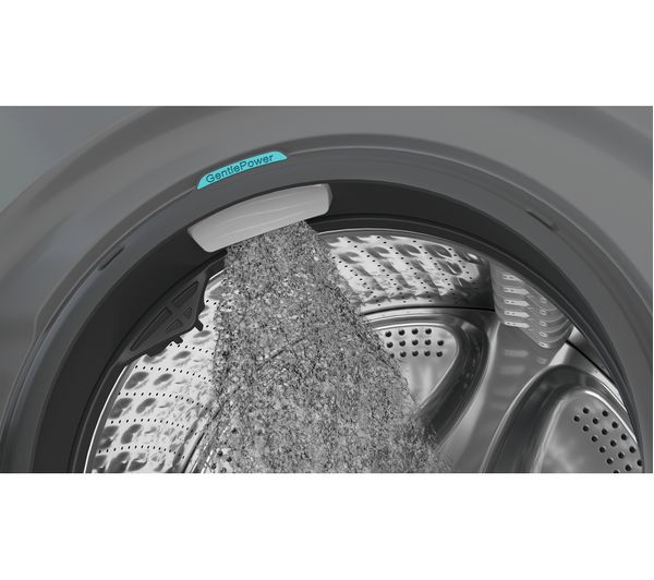 HOTPOINT Gentlepower H8 W946SB 9 kg 1400 Spin Washing Machine - Silver