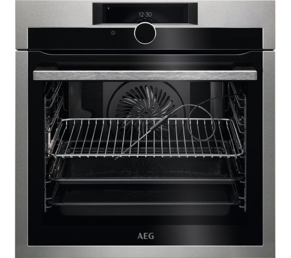 AEG BPE948730M Electric Pyrolytic Oven - Stainless Steel