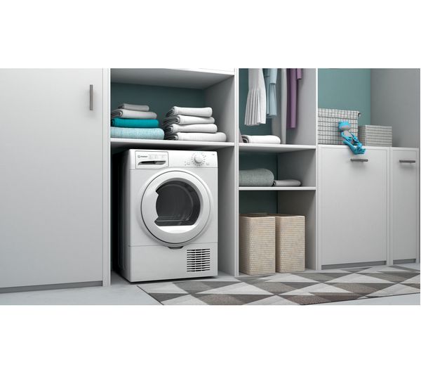 INDESIT I2 D81W UK 8 kg Condenser Tumble Dryer - White