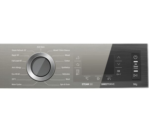 HOTPOINT H7 W945WB 9 kg 1400 Spin Washing Machine - White