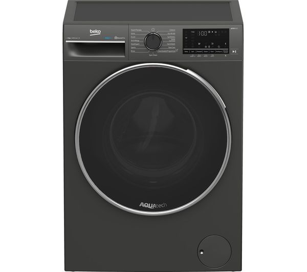 BEKO Pro AquaTech B5W5941AG Bluetooth 9 kg 1400 Spin Washing Machine – Graphite