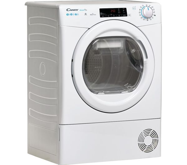CANDY Smart Pro CSOE H9A2TE WiFi-enabled 9 kg Heat Pump Tumble Dryer - White