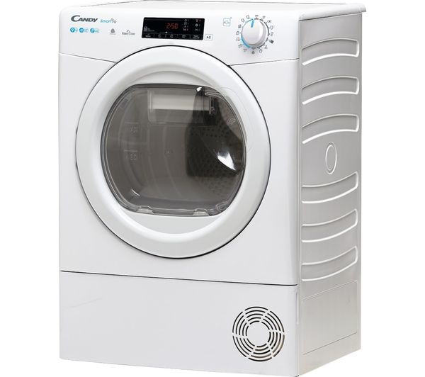 CANDY Smart Pro CSOE H9A2TE WiFi-enabled 9 kg Heat Pump Tumble Dryer - White