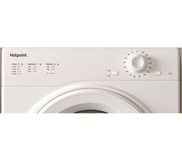 HOTPOINT H1 D80W UK 8 kg Vented Tumble Dryer - White