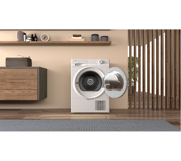 HOTPOINT H2 D81W UK 8 kg Condenser Tumble Dryer - White