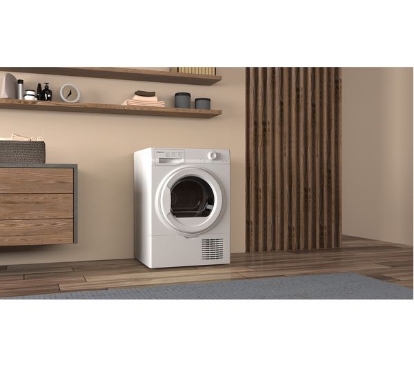 HOTPOINT H2 D81W UK 8 kg Condenser Tumble Dryer - White