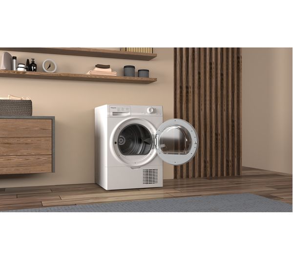 HOTPOINT H2 D81W UK 8 kg Condenser Tumble Dryer - White