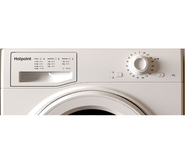 HOTPOINT H2 D81W UK 8 kg Condenser Tumble Dryer - White