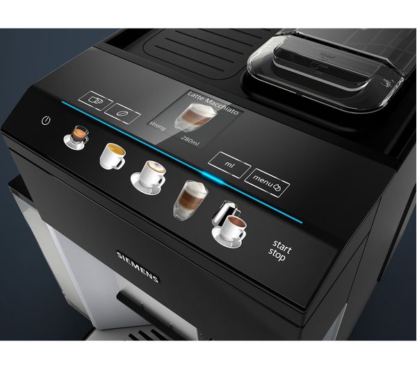 SIEMENS EQ.500 TQ503GB1 Bean to Cup Coffee Machine - Silver