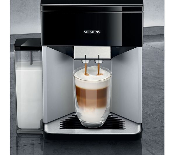 SIEMENS EQ.500 TQ503GB1 Bean to Cup Coffee Machine - Silver