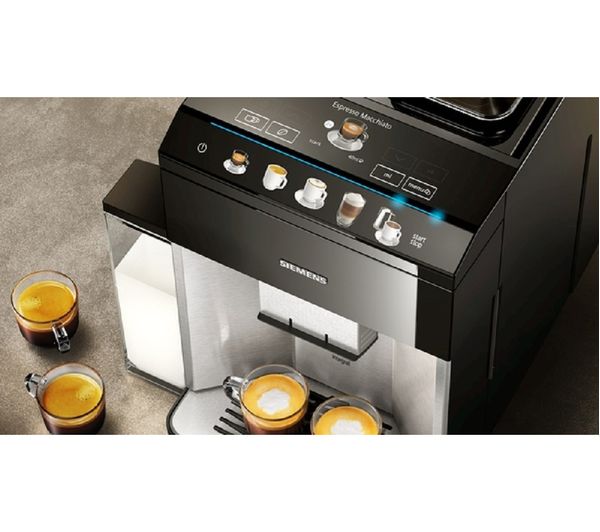SIEMENS EQ.500 TQ503GB1 Bean to Cup Coffee Machine - Silver