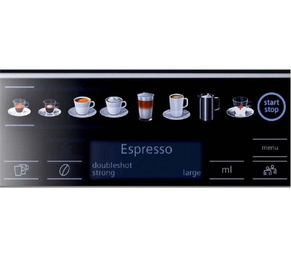 SIEMENS EQ.500 TQ503GB1 Bean to Cup Coffee Machine - Silver