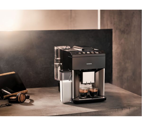 SIEMENS EQ.500 TQ503GB1 Bean to Cup Coffee Machine - Silver