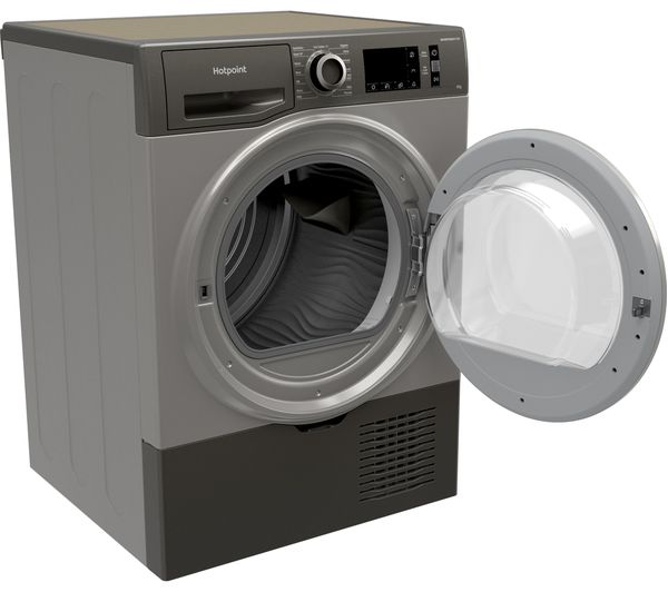 HOTPOINT H3 D91GS UK 9 kg Condenser Tumble Dryer - Graphite