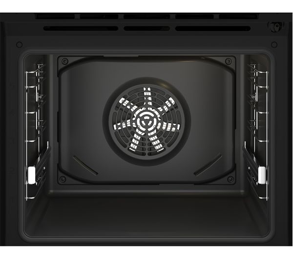 GRUNDIG GEBM12401BP Electric Pyrolytic Smart Oven - Black & Stainless Steel