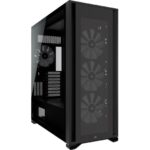 CORSAIR iCUE 7000X RGB Tempered Glass ATX Full-Tower PC Case - Black