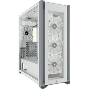 CORSAIR iCUE 7000X RGB Tempered Glass ATX Full-Tower PC Case - White