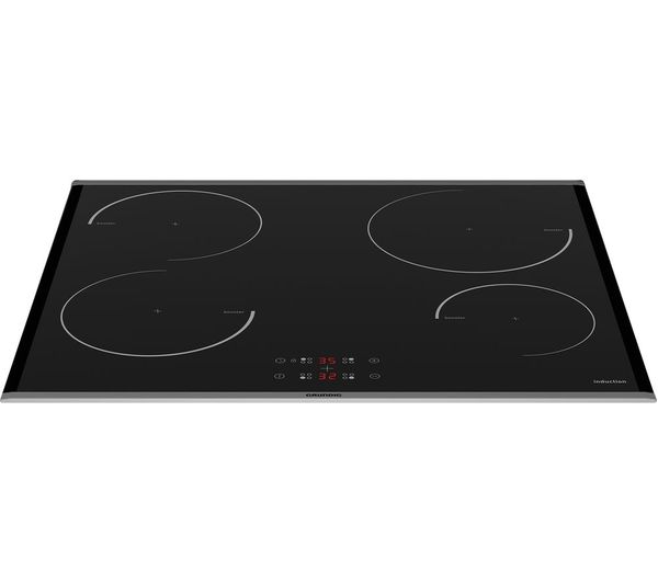 GRUNDIG GIEI623410MX 58 cm Electric Induction Hob - Black