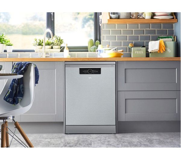 BEKO Pro BDFN36640CX Full-size Dishwasher - Stainless Steel