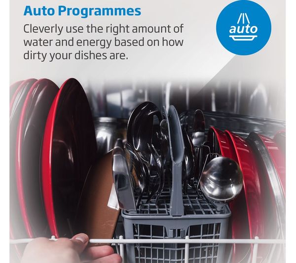BEKO Pro Fast45 BDEN38640FG Full-size Dishwasher - Graphite