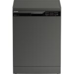 GRUNDIG GNFP3440G Full-size Dishwasher - Graphite