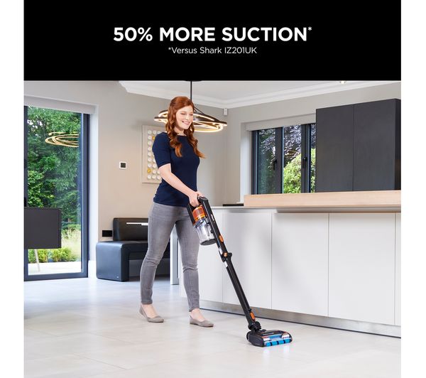 SHARK Anti Hair Wrap & PowerFins IZ300UK Cordless Vacuum Cleaner – Copper
