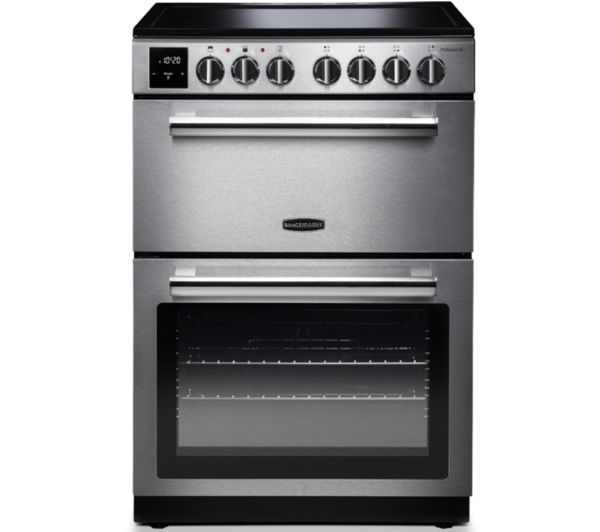 RANGEMASTER Professional+ PROPL60EiSS C 60 cm Electric Induction Range Cooker - Stainless Steel & Chrome