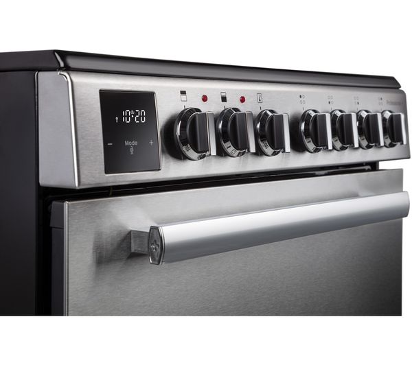 RANGEMASTER Professional+ PROPL60EiSS C 60 cm Electric Induction Range Cooker - Stainless Steel & Chrome