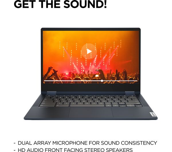 LENOVO IdeaPad Flex 5i 13.3" 2 in 1 Chromebook - Intel® Core™ i5 256 GB SSD Blue