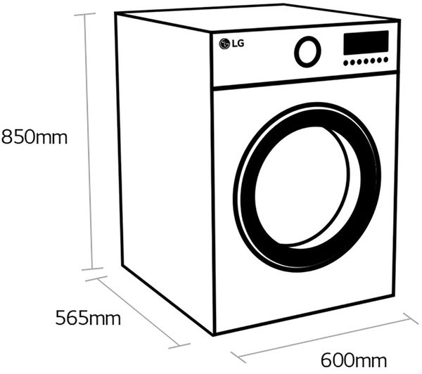 LG EZDispense with TurboWash 360 V11 FWV1117WTSA WiFi-enabled 10.5 kg Washer Dryer - White
