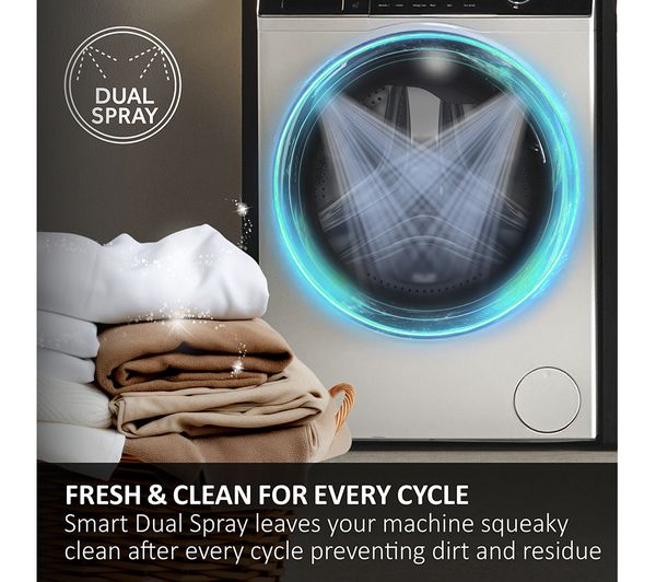 HAIER I-Pro Series 5 HW100-B14959S8U1UK WiFi-enabled 10 kg 1400 rpm Washing Machine - Anthracite