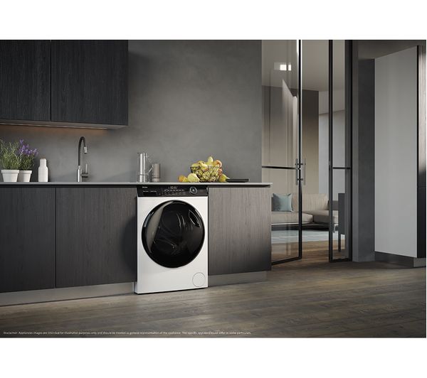 HAIER I-Pro Series 5 HW100-B14959U1 WiFi-enabled 10 kg 1400 rpm Washing Machine - White