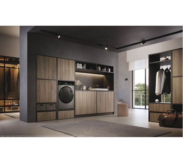 HAIER I-Pro Series 5 HW90-B14959S8U1 WiFi-enabled 9 kg 1400 rpm Washing Machine - Anthracite